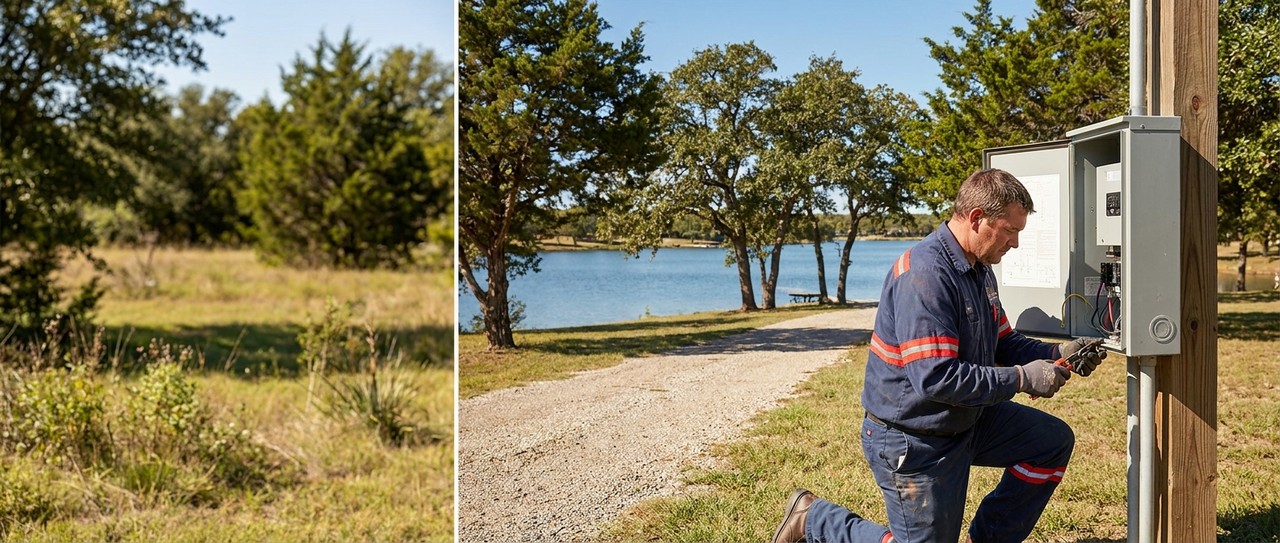 Aerobic septic system service in Lake Kiowa Texas